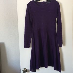 Purple Knot Dress by THML